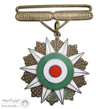 نشان نقره درجه دو سپاس ورزشی - AU50 - محمد رضا شاه