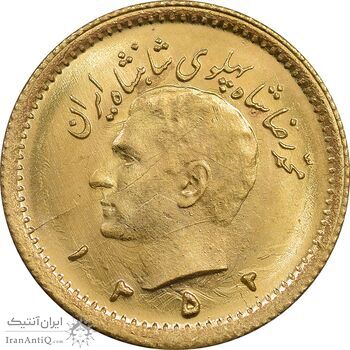 سکه طلا ربع پهلوی 1352 - MS64 - محمد رضا شاه