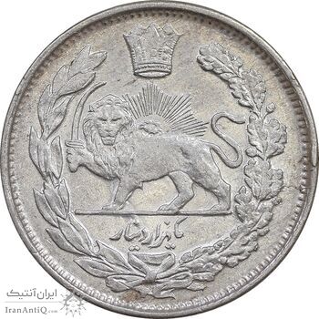سکه 1000 دینار 1344 تصویری - AU53 - احمد شاه