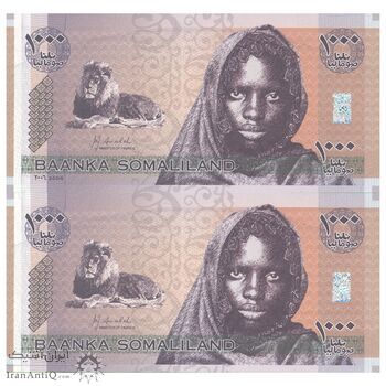 اسکناس 1000 شیلینگ 2006 - جفت - UNC65 - سومالی لند