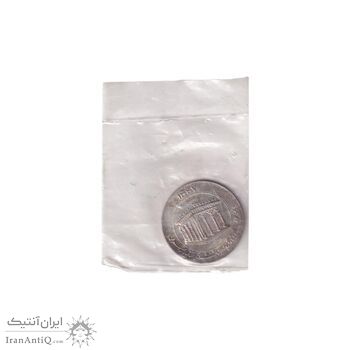 مدال یادبود میلاد امام رضا (ع) 1347 - ضریح - بزرگ با پک فابریک - MS66 - محمد رضا شاه