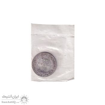 مدال یادبود میلاد امام رضا (ع) 1347 - ضریح - بزرگ با پک فابریک - MS66 - محمد رضا شاه