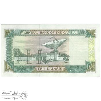 اسکناس 10 دالاسی بدون تاریخ (2001-2005) جمهوری - FLJ, MBS - تک - UNC63 - گامبیا