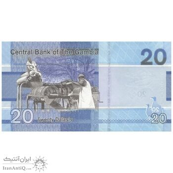 اسکناس 20 دالاسی 2019 جمهوری - تک - UNC63 - گامبیا