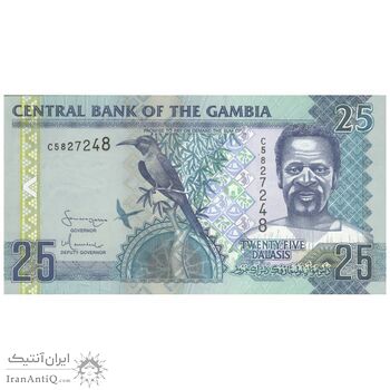 اسکناس 25 دالاسی بدون تاریخ (2006) جمهوری - FLJ, MBS₁ - تک - UNC62 - گامبیا