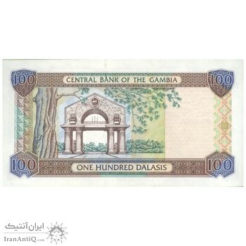 اسکناس 100 دالاسی بدون تاریخ (2001-2005) جمهوری - MCB, VRJ - تک - UNC64 - گامبیا