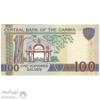 اسکناس 100 دالاسی بدون تاریخ (2013) جمهوری - AC, BOAN - تک - UNC64 - گامبیا