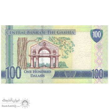 اسکناس 100 دالاسی بدون تاریخ (2015) جمهوری - تک - UNC63 - گامبیا