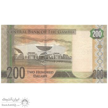 اسکناس 200 دالاسی بدون تاریخ (2015) جمهوری - تک - UNC63 - گامبیا