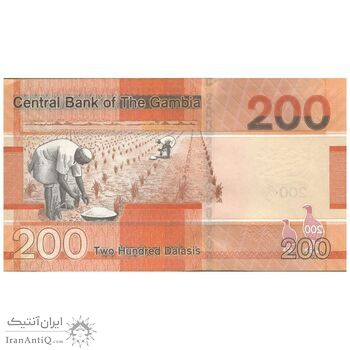 اسکناس 200 دالاسی 2019 جمهوری - تک - UNC64 - گامبیا