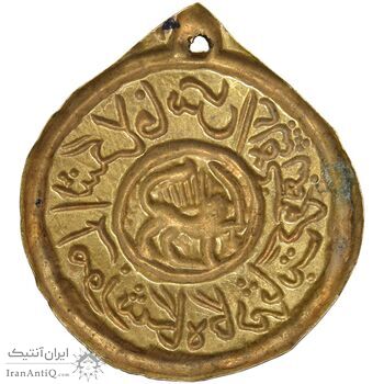 مدال پولکی آموزشگاه کادر ثابت گروهبان پیاده - EF - قاجار
