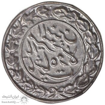 سکه پولکی نقره امیرالمومنین - AU - قاجار