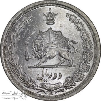 سکه 2 ریال 1311 - MS66 - رضا شاه