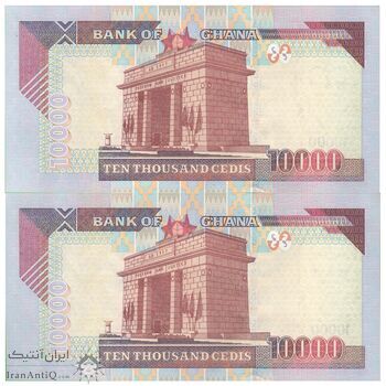 اسکناس 10000 سدی 2006 جمهوری - جفت - UNC63 - غنا
