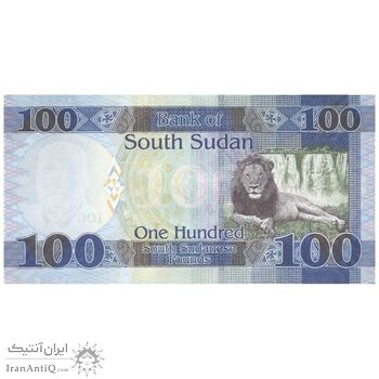 اسکناس 100 پوند 2015 جمهوری - تک - UNC63 - سودان جنوبی