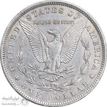 سکه یک دلار 1883O مورگان - AU58 - آمریکا