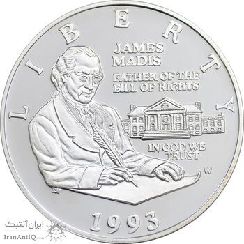 مدال یادبود 2 دلار 2004 جیمز مدیسون - PF66 - آمریکا