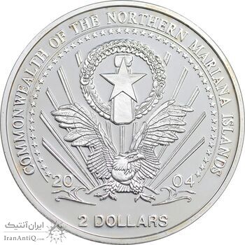 مدال یادبود 2 دلار 2004 جیمز مدیسون - PF66 - آمریکا