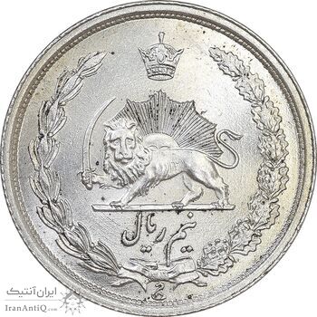 سکه نیم ریال 1314 - MS65 - رضا شاه
