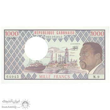 اسکناس 1000 فرانک 1978 جمهوری - COM, JN - تک - UNC65 - گابن