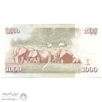 اسکناس 1000 شیلینگ 2010 جمهوری - تک - UNC63 - کنیا