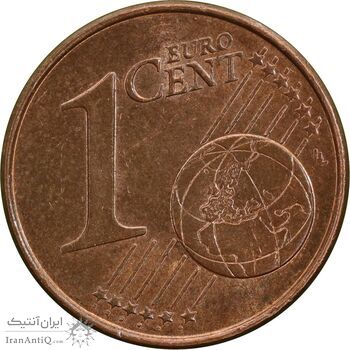 سکه 1 یورو سنت 2001 بئاتریکس - MS61 - هلند