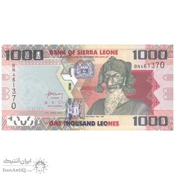 اسکناس 1000 لئون 2010 جمهوری دوم - تک - UNC64 - سیرالئون