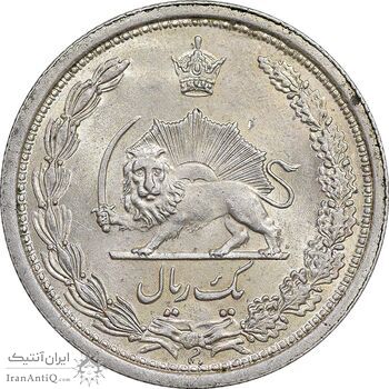 سکه 1 ریال 1313 - MS63 - رضا شاه