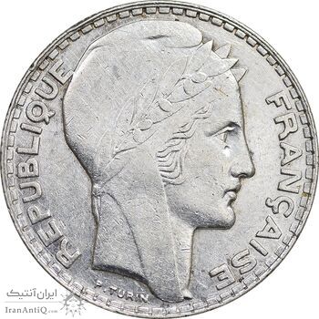 سکه 10 فرانک 1931 جمهوری سوم - AU - cleaned - فرانسه