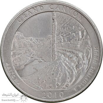 سکه کوارتر دلار 2008P ایالتی آریزونا - AU55 - آمریکا