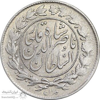سکه 1000 دینار 1296 - AU55 - ناصرالدین شاه