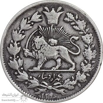 سکه 1000 دینار 1296 - EF40 - ناصرالدین شاه
