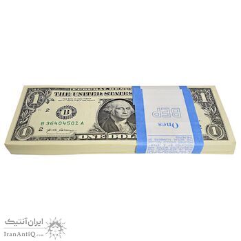 بسته اسکناس 1 دلار 2021 جمهوری فدرال - B (نیویورک) - UNC - آمریکا