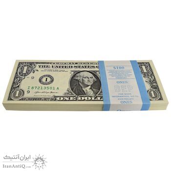 بسته اسکناس 1 دلار 2021 جمهوری فدرال - I (مینیاپولیس) - UNC - آمریکا