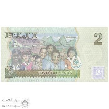 اسکناس 2 دلار بدون تاریخ (2011) جمهوری - BW - تک - UNC63 - فیجی