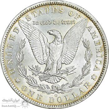 سکه یک دلار 1885O مورگان - MS63 - آمریکا