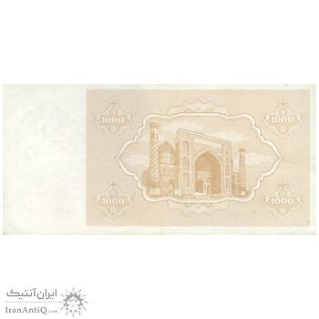 اسکناس 1000 سوم 1992 جمهوری - تک - AU55 - ازبکستان