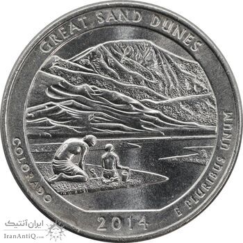 سکه کوارتر دلار 2006D ایالتی - کلرادو - MS61 - آمریکا