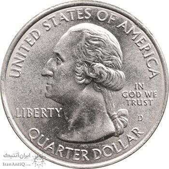 سکه کوارتر دلار 2013D - قلعه‌ تاریخی فورت مک‌ هنری - MS61 - آمریکا
