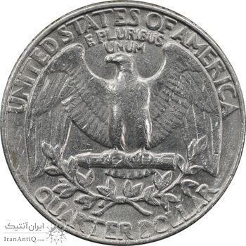 سکه کوارتر دلار 1985P واشنگتن - AU55 - آمریکا