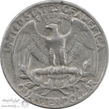 سکه کوارتر دلار 1965 واشنگتن - EF40 - آمریکا