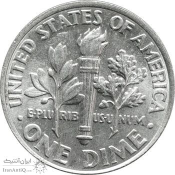 سکه 1 دایم 2003D روزولت - MS61 - آمریکا
