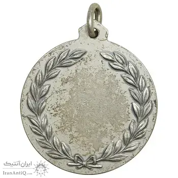 مدال آویز تئاتر - نقره ای - AU - محمد رضا شاه