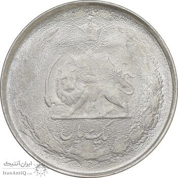 سکه 1 ریال 1324 نقره - UNC - محمد رضا شاه