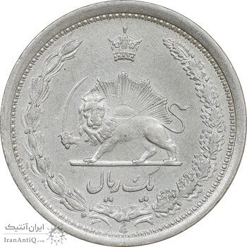 سکه 1 ریال 1310 - EF45 - رضا شاه