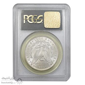 سکه یک دلار 1884O مورگان - MS63 - آمریکا