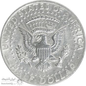 سکه نیم دلار 1972 کندی - AU55 - آمریکا