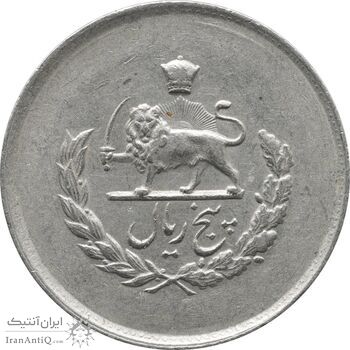 سکه 5 ریال 1336 مصدقی - AU50 - محمد رضا شاه