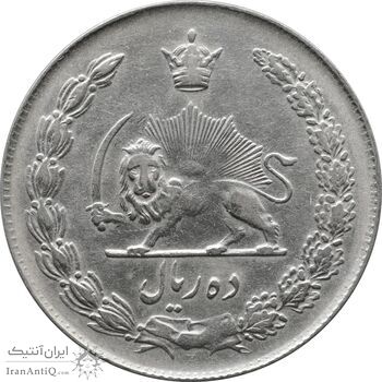 سکه 1 ریال 1344 - EF45 - محمد رضا شاه