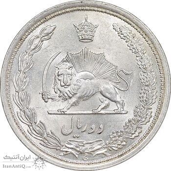 سکه 2 ریال 1311 - MS63 - رضا شاه